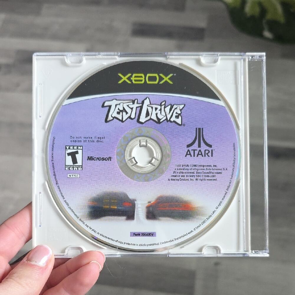Test Drive Xbox Game - Purple